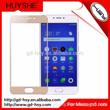 HUYSHE cell phone anti-expolsion screen for Meizu M3 Note 2.5D full cover guard tempered glass protector